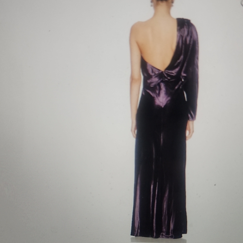 Zimmermann Illustration Asymmetric Gown Size 8 $2350 - Picture 3 of 9